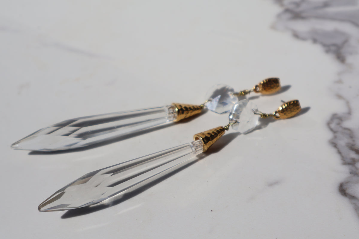 Temple Light Crystal Dangles