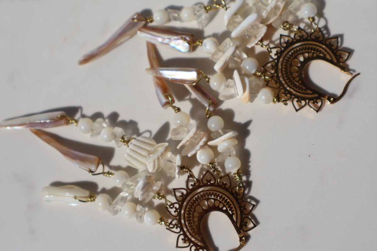 Sea Ritual Shell Dangles