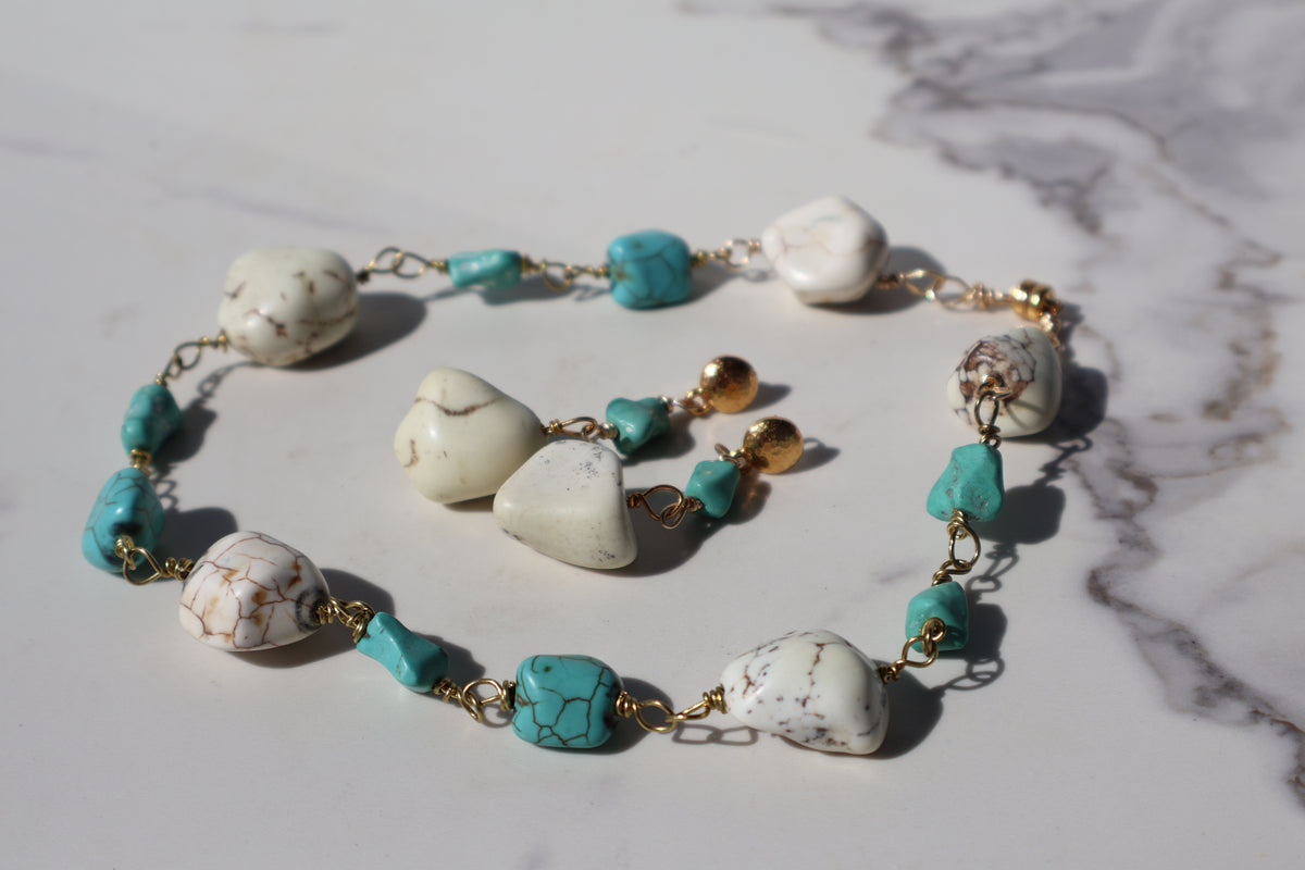 Desert Sky Turquoise Jewelry Set