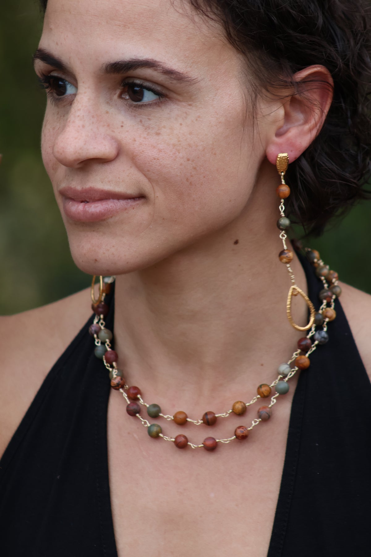 Earthbound Stone Jewelry Set