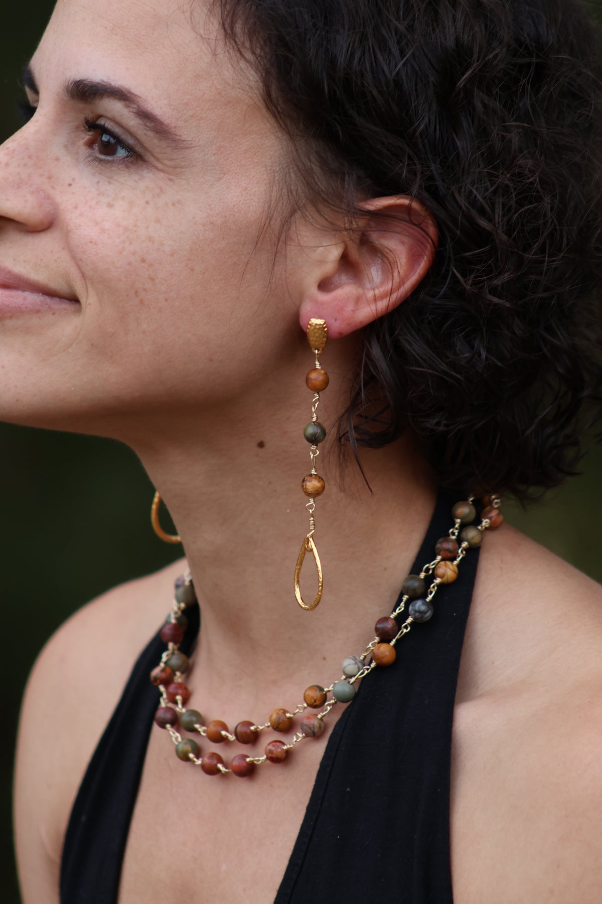 Earthbound Stone Jewelry Set
