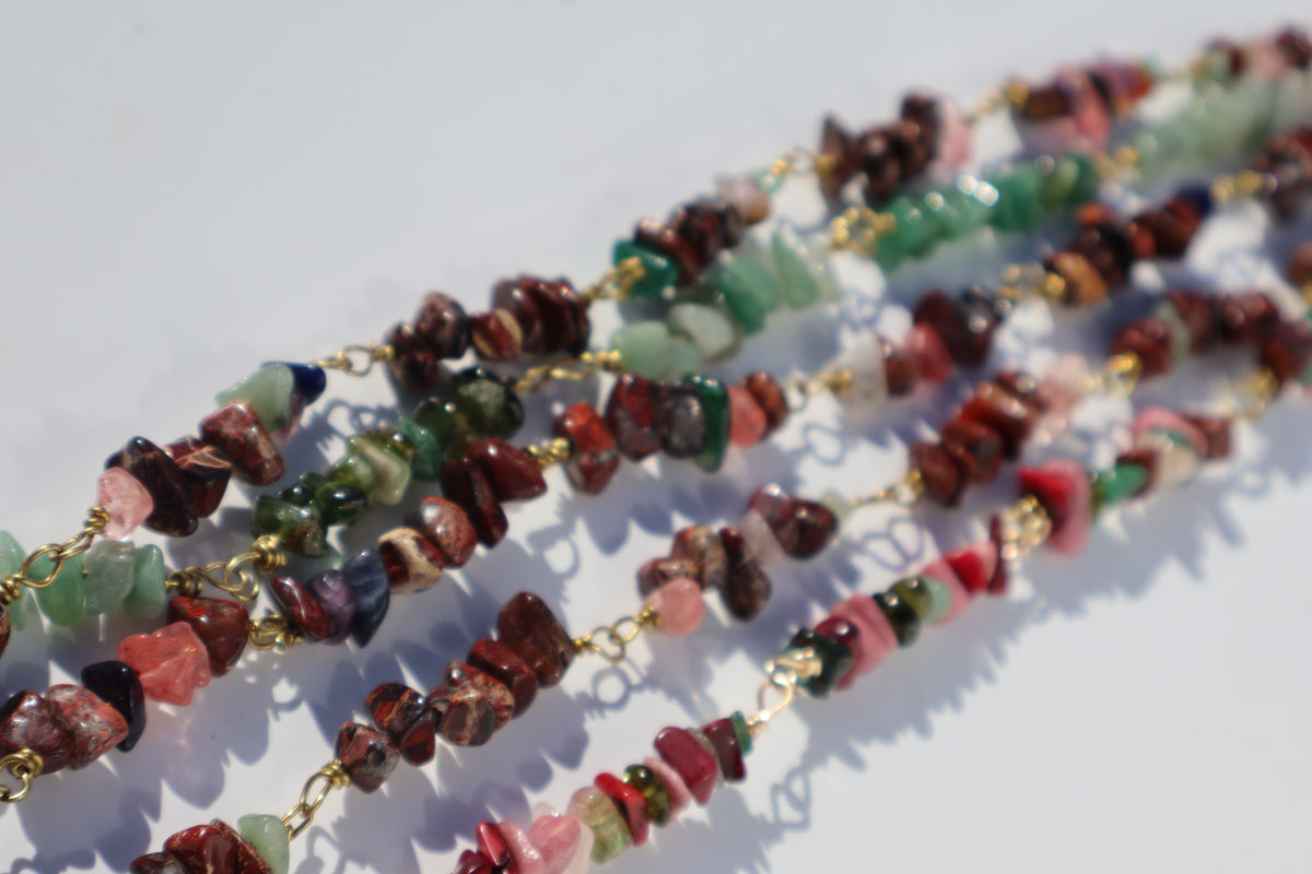 Earth Ritual Multi-Stone Choker