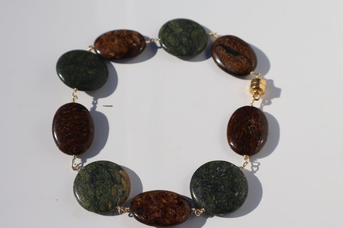 Forest Relic Stone Choker