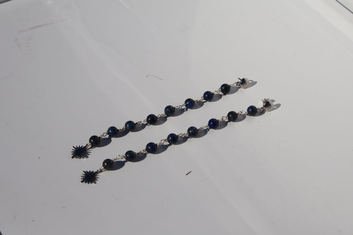 Midnight Sun Stone Dangles