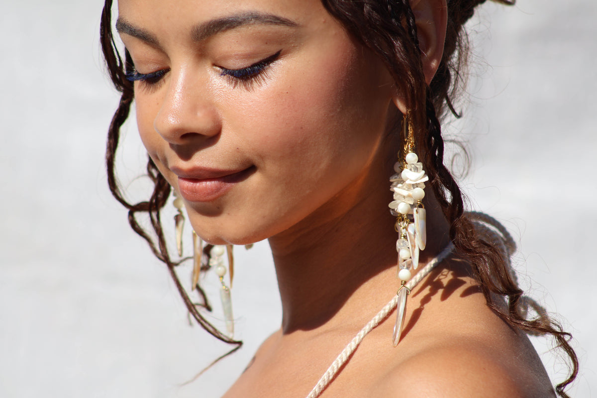 Sea Ritual Shell Dangles